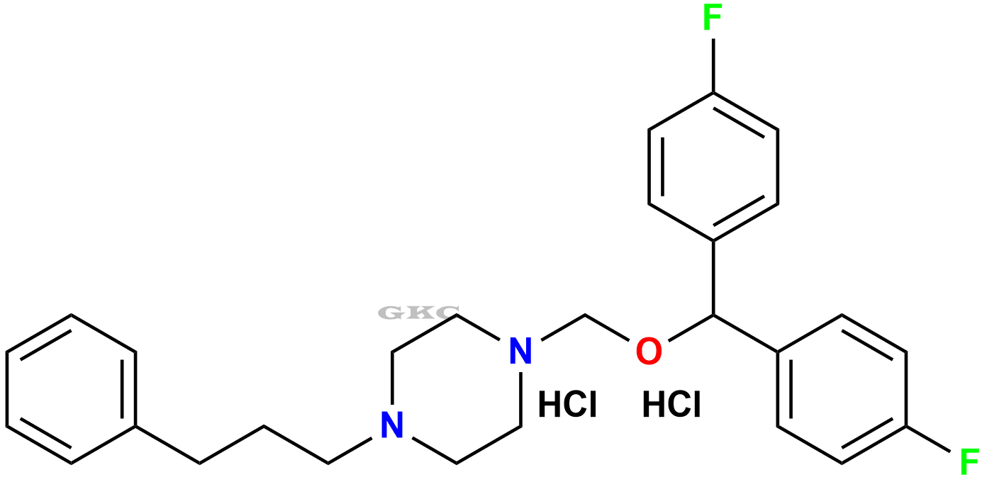 1-(2-[bis(4-Fluorophenyl)methoxy]ethyl)-4-(3-phenylpropyl)piperazine